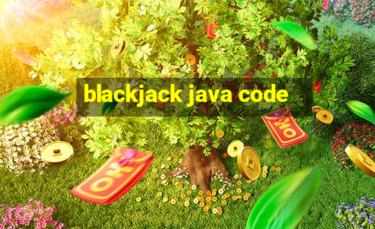 blackjack java code