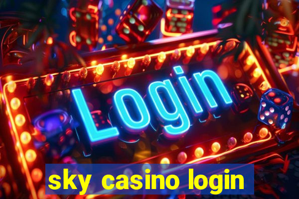 sky casino login