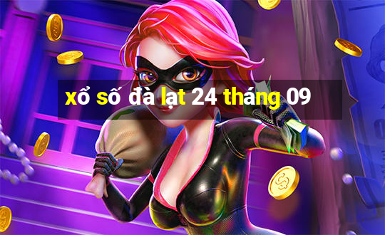 xổ số đà lạt 24 tháng 09