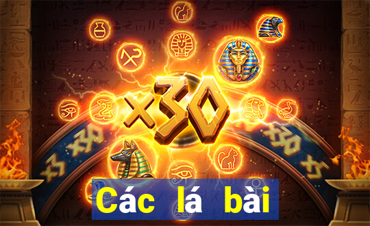 Các lá bài trong poker