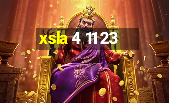 xsla 4 11 23