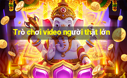 Trò chơi video người thật lớn