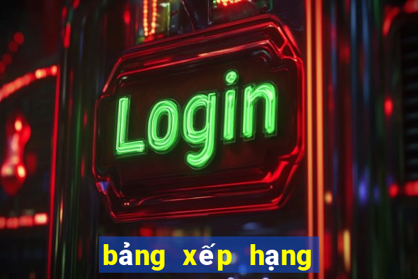 bảng xếp hạng ngoại hạng anh hiện tại