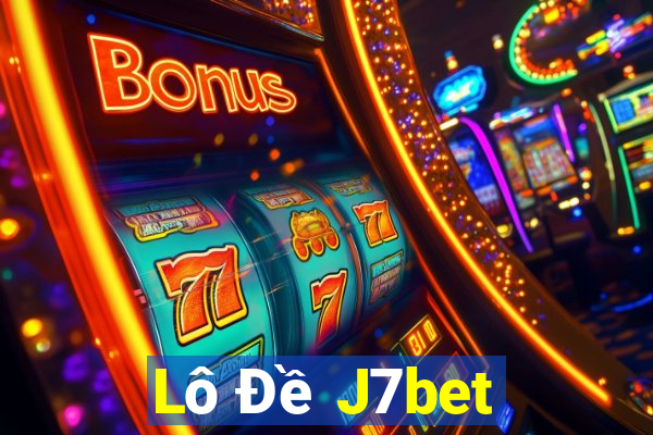 Lô Đề J7bet