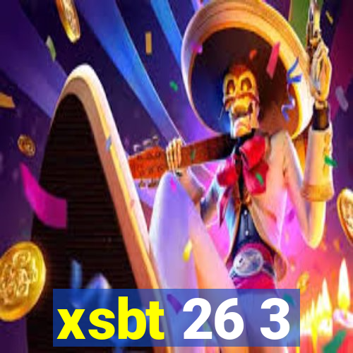 xsbt 26 3