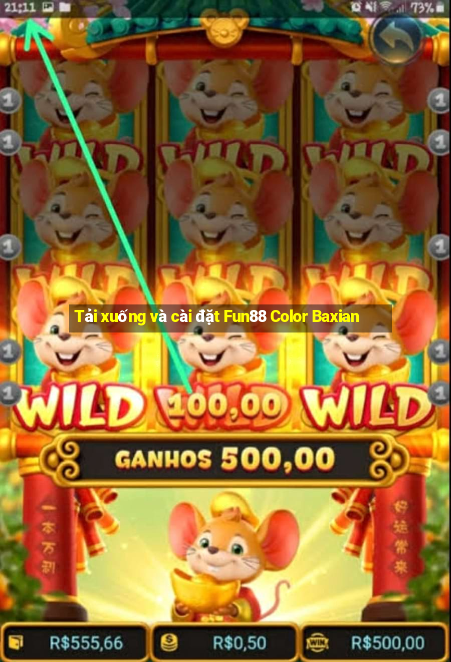 Tải xuống và cài đặt Fun88 Color Baxian