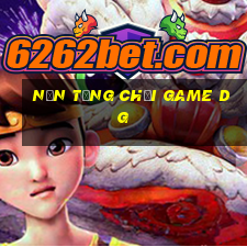 Nền tảng chơi game dg