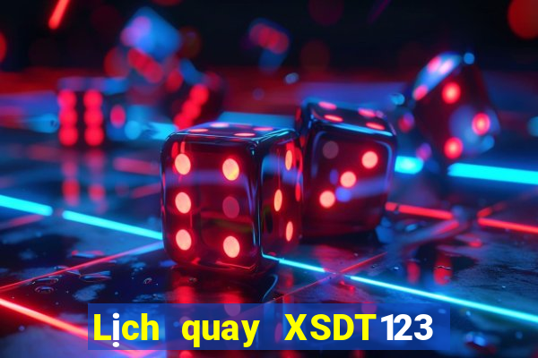 Lịch quay XSDT123 ngày 2