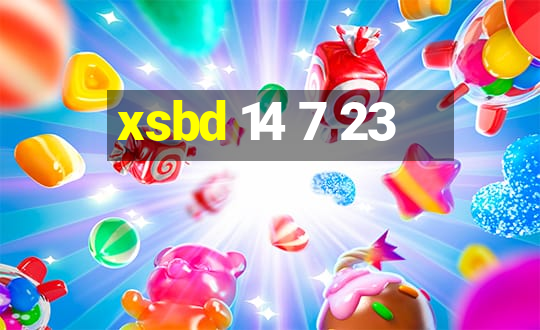 xsbd 14 7 23