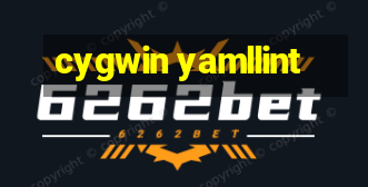 cygwin yamllint