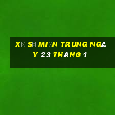 xổ số miền trung ngày 23 tháng 1