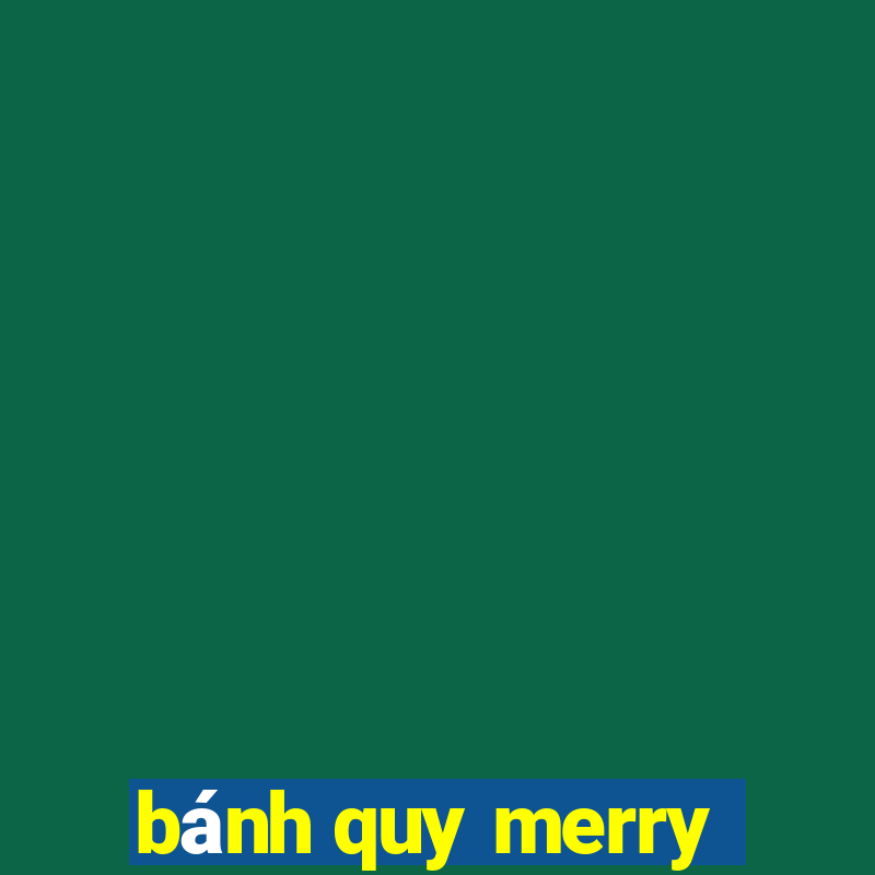 bánh quy merry