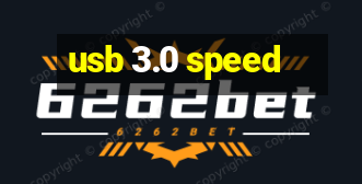 usb 3.0 speed