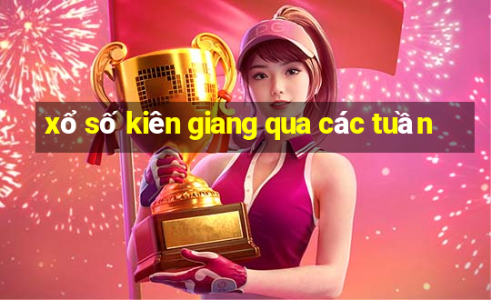 xổ số kiên giang qua các tuần