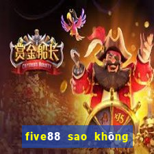 five88 sao không vào được