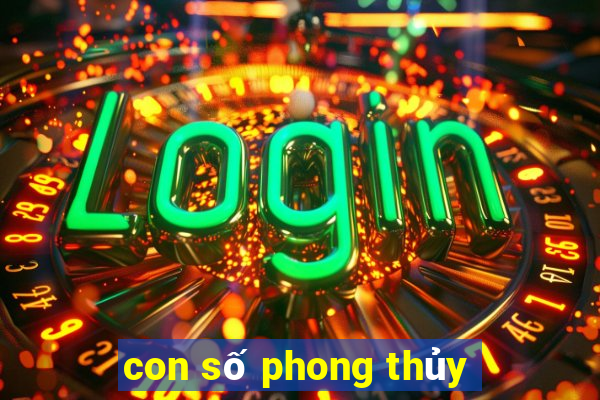 con số phong thủy