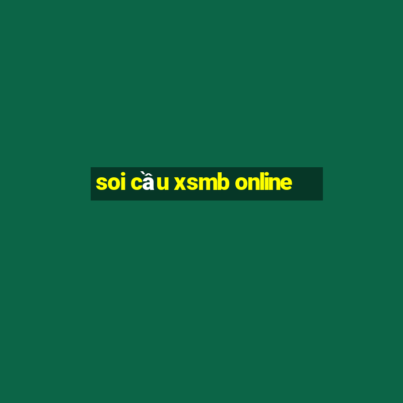 soi cầu xsmb online