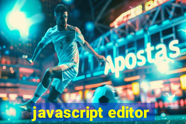 javascript editor