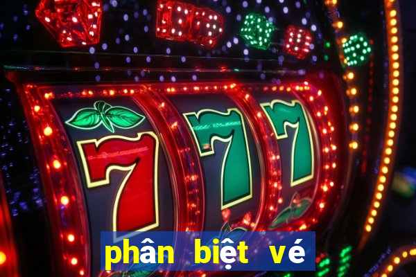 phân biệt vé số giả