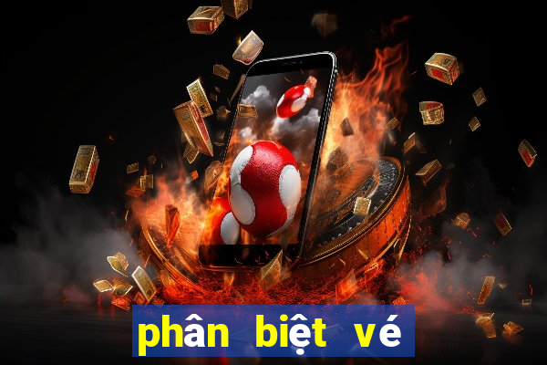 phân biệt vé số giả