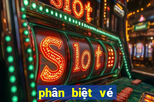 phân biệt vé số giả