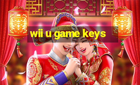 wii u game keys