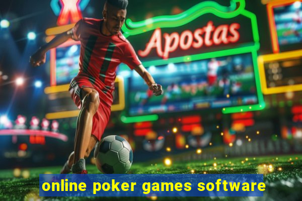 online poker games software