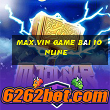 Max.Vin Game Bài Ionline