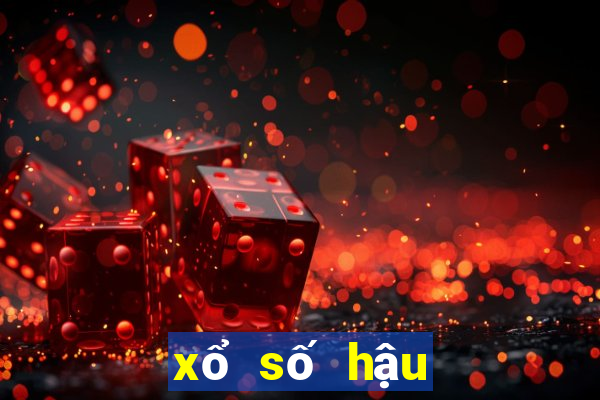 xổ số hậu giang ngày mùng 4 tháng 11