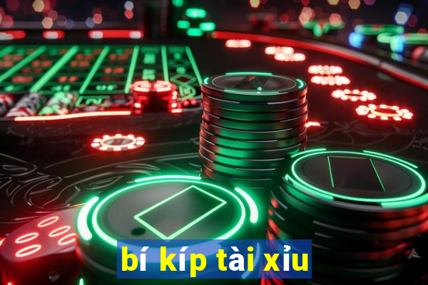 bí kíp tài xỉu