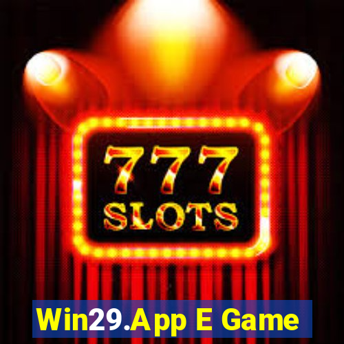 Win29.App E Game