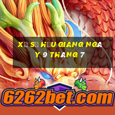 xổ số hậu giang ngày 9 tháng 7