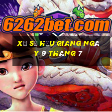 xổ số hậu giang ngày 9 tháng 7