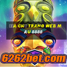 Địa chỉ trang web màu 8888