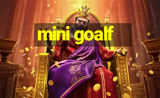 mini goalf