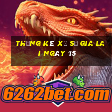 Thống kê Xổ Số gia lai ngày 15