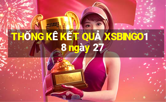 THỐNG KÊ KẾT QUẢ XSBINGO18 ngày 27