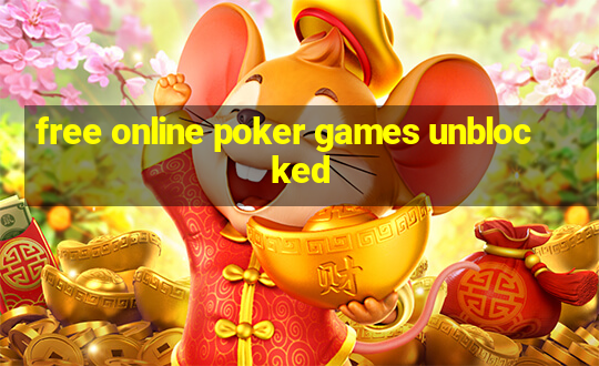 free online poker games unblocked