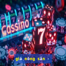 giá nông sản - việt nam