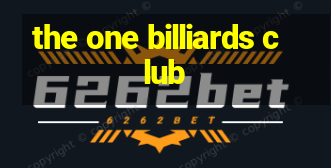 the one billiards club