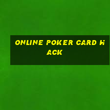 online poker card hack