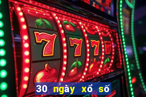 30 ngày xổ số tiền giang