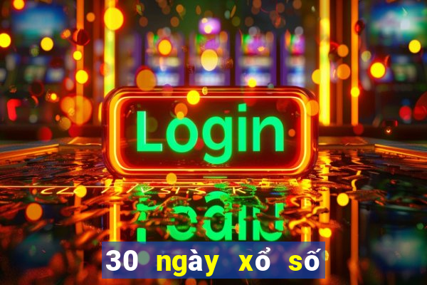 30 ngày xổ số tiền giang