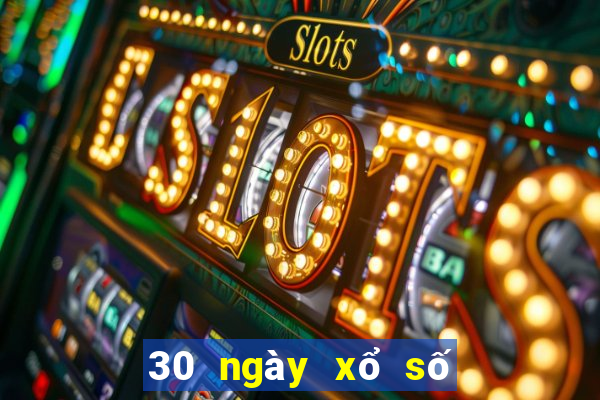 30 ngày xổ số tiền giang