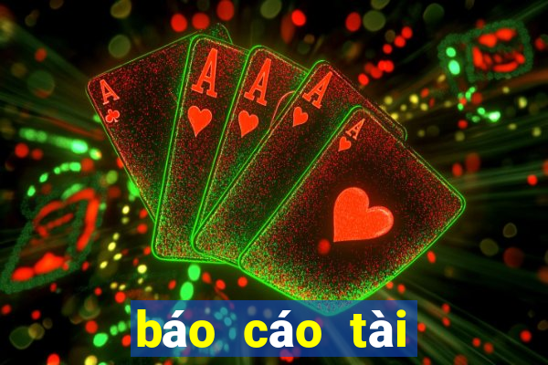 báo cáo tài chính - bctc