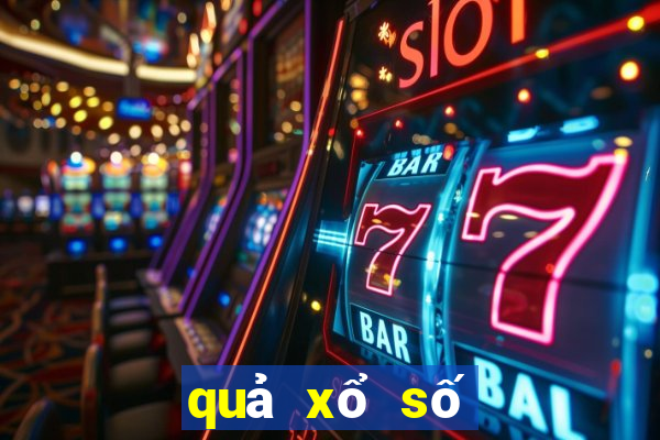 quả xổ số cà mau