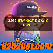 G365 Win Game Bài Chắn