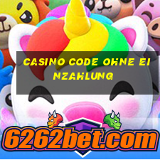 casino code ohne einzahlung