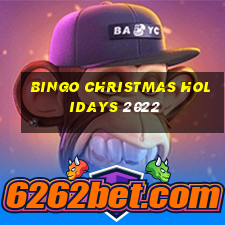 bingo christmas holidays 2022