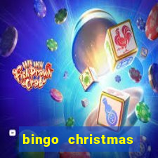 bingo christmas holidays 2022